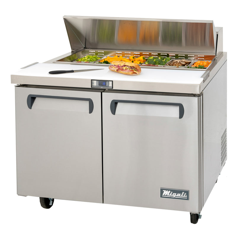 Migali, C-SP48-12-HC, Commercial Sandwich Prep Food Prep Table 