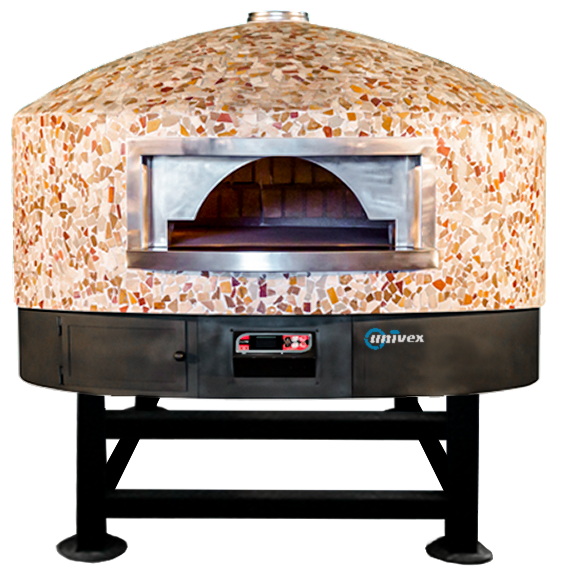 Univex, Dome47RT - Round Top, Stone Hearth Rotating Pizza Oven 