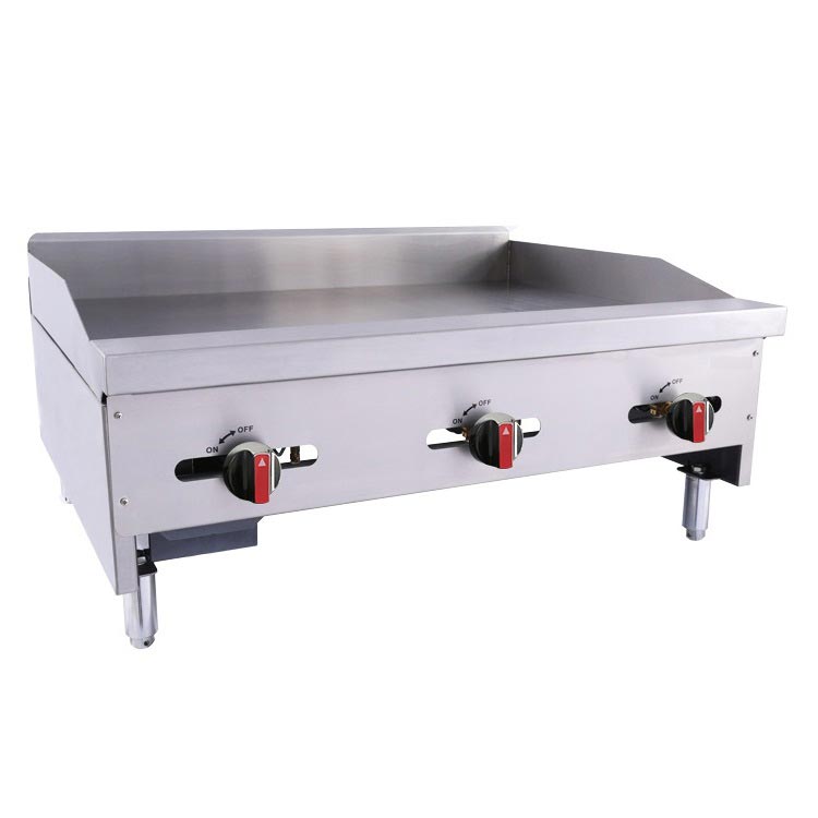 BakeMax, BACG36-3, Griddle, Gas, Countertop 