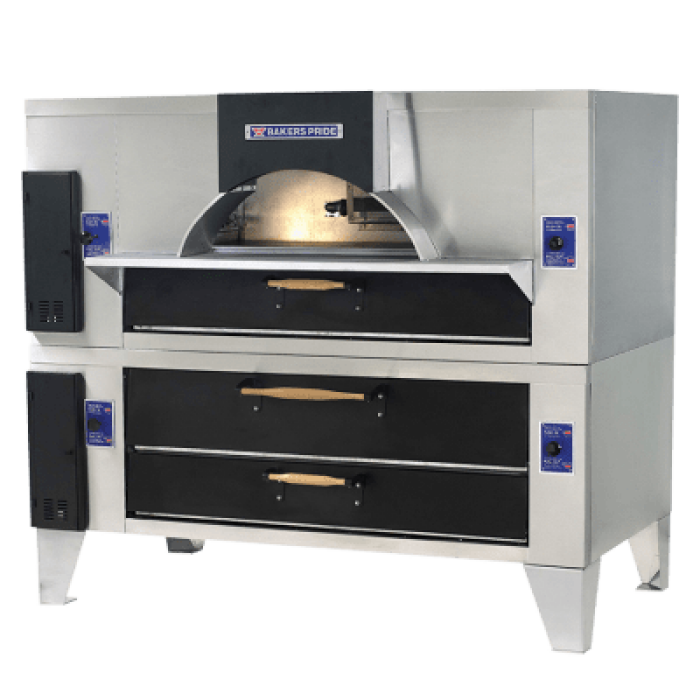 Bakers Pride, FC-816/Y-800-NAT, Deck Pizza Ovens 