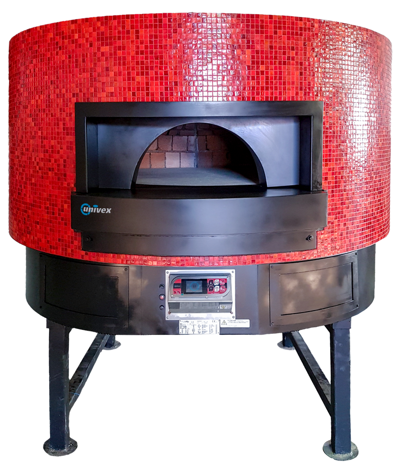 Univex, DOME47FT - Flat Top, Stone Hearth Rotating Pizza Oven 