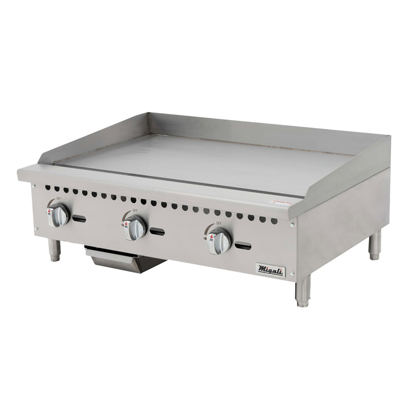 Migali, C-G36, Commercial Manual Counter-top Griddle Flat Top 