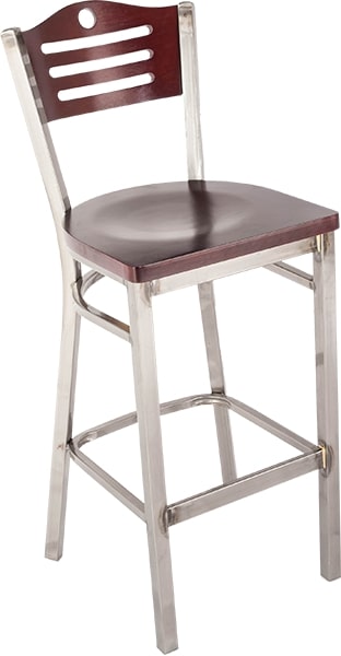 JMC Furniture, Eagle Series Barstool Clear Coat, Barstool 