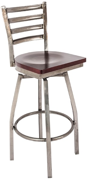 JMC Furniture, Boggs Series Barstool Clear Coat, Barstool 