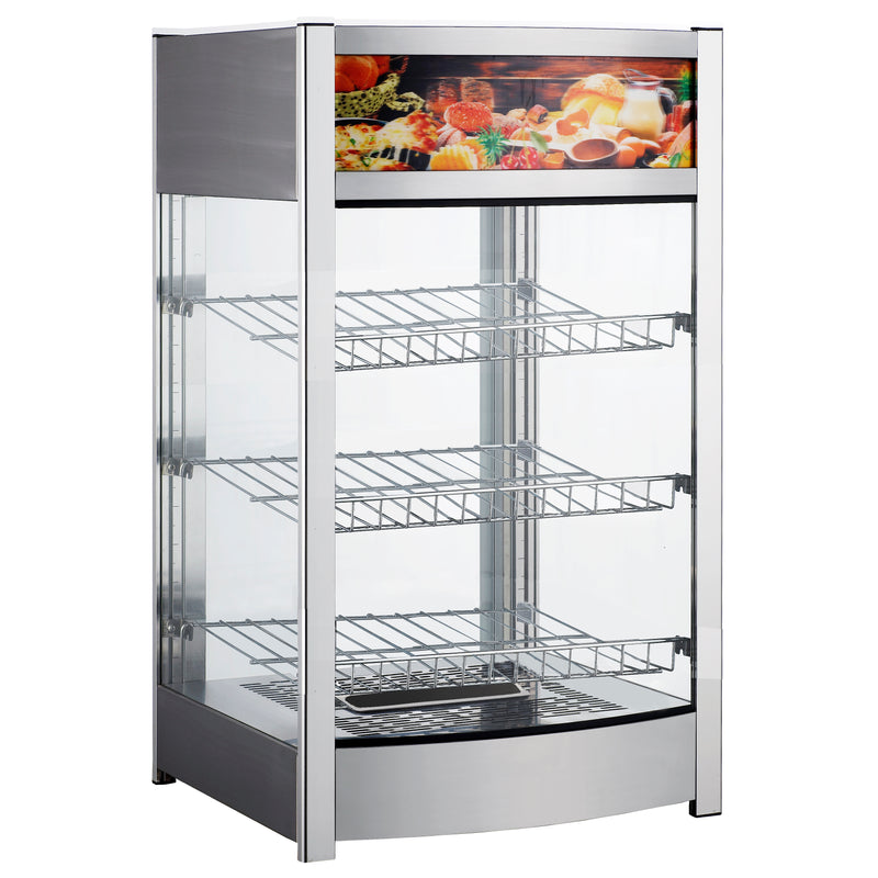 BakeMax, BMCBF18, Display Case, Hot Food, Countertop 