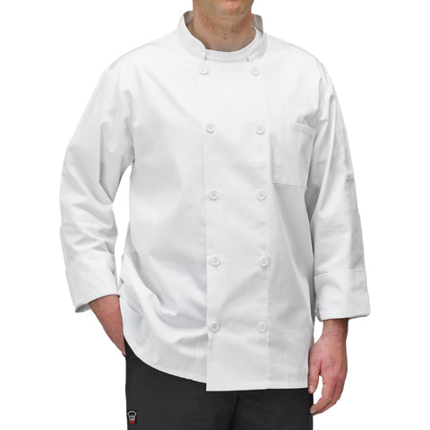 Winco, UNF-5WXL, Chef's Coat 