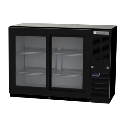 Beverage Air, BB48HC-1-GS-B, Back Bar Cabinet, Refrigerated 