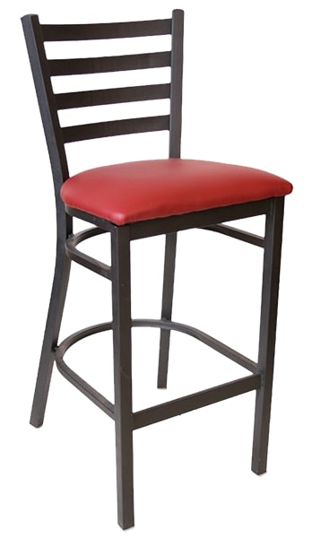 JMC Furniture, White Horse Series Barstool Black, Barstool 