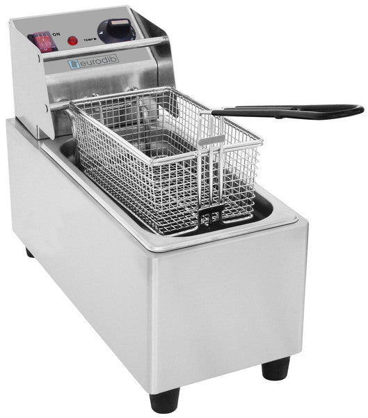 Eurodib USA, SFE01860 220, Single Electric Countertop Fryer 