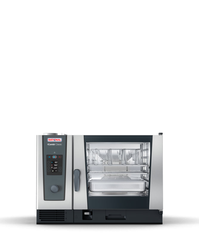 Rational, ICC 6-HALF LP 120V 1 PH (LM200BG), Combi Oven, Gas 