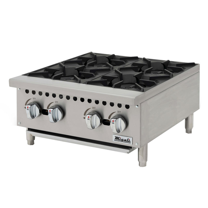 Migali, C-HP-4-24, Commercial Counter-top Range Hot Plate 