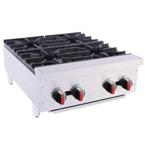 BakeMax, BAFA4M-24, Hotplate, Countertop, Gas 